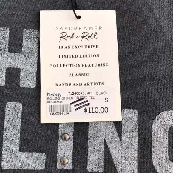 NWT Daydreamer Rolling Stones Tee - Picture 7 of 7